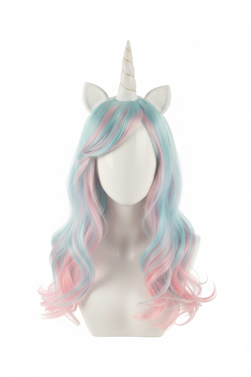 parrucca unicorno