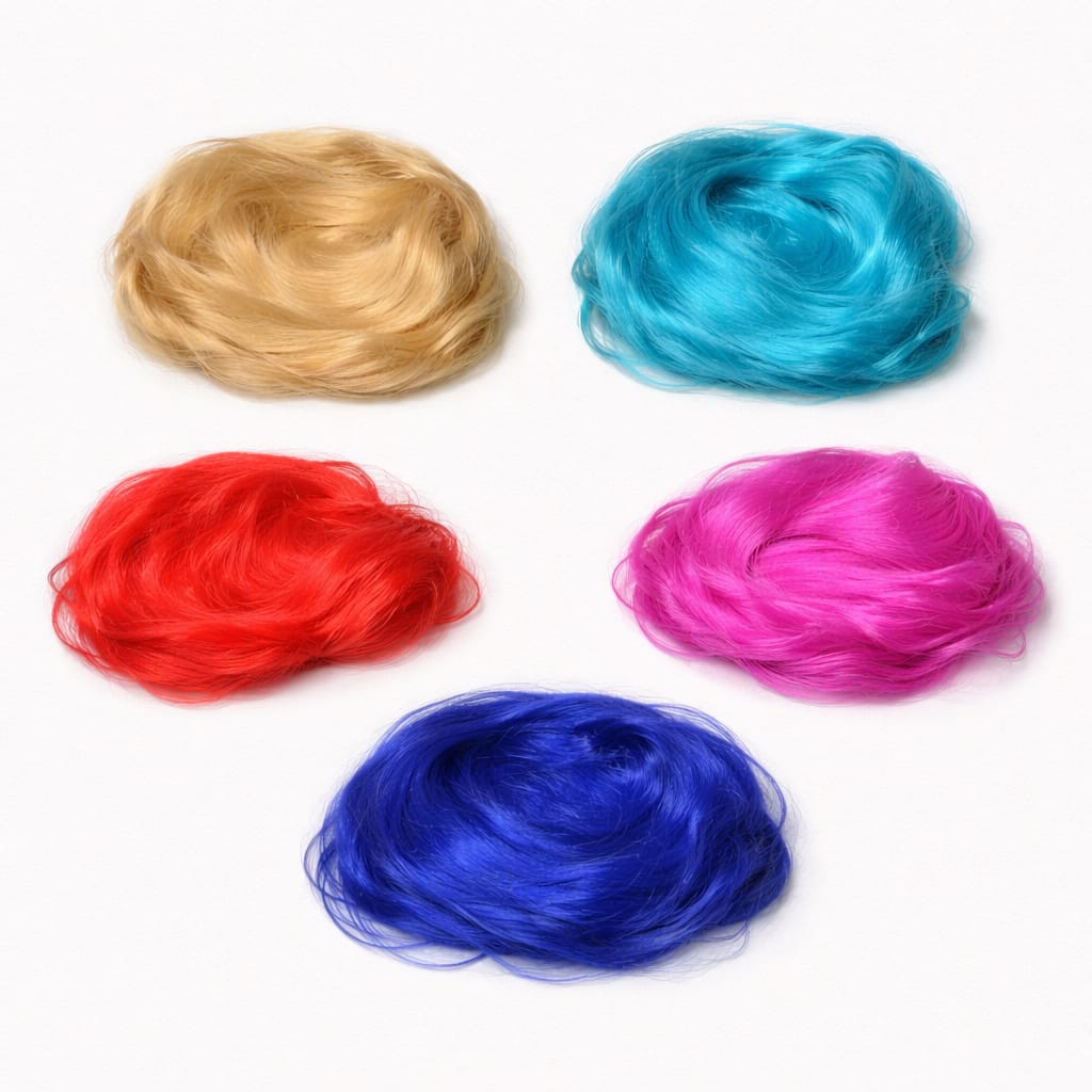 parrucca lunga ondulata