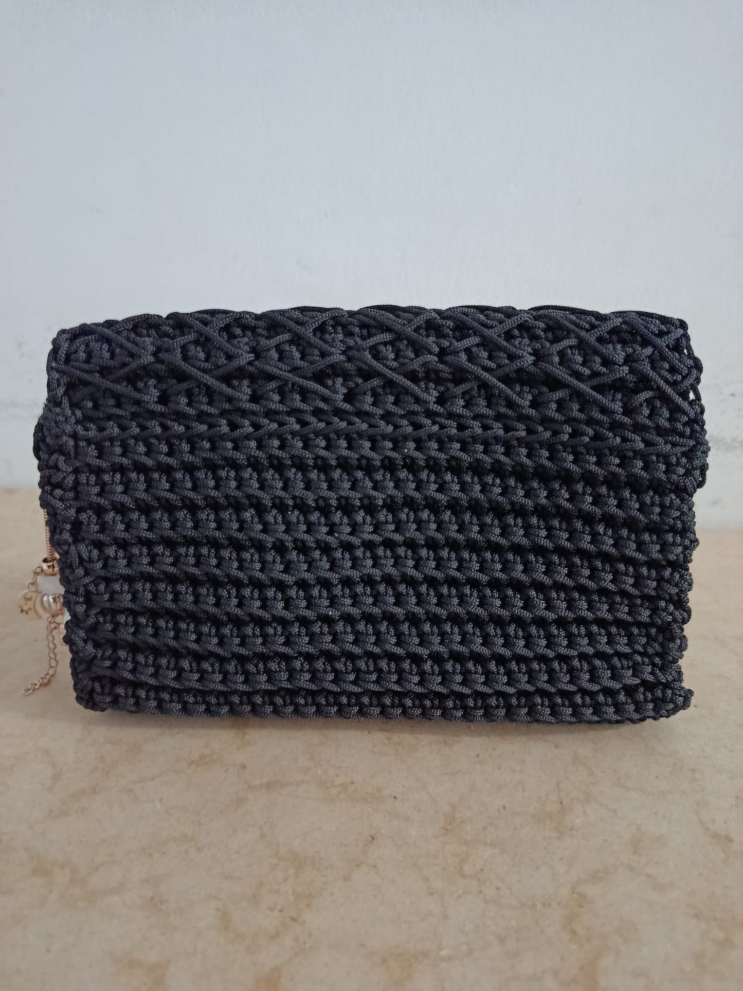 borsa punch needle artigianale