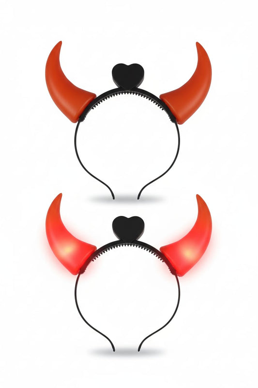 cerchietto diavolo luminoso