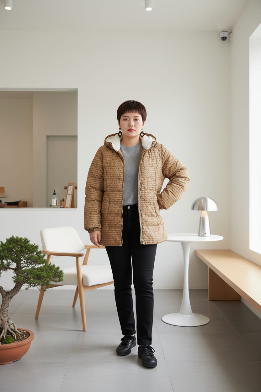 giubbotto silhouette