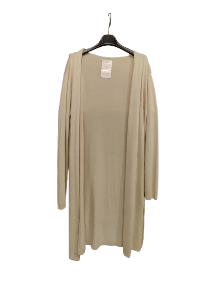 Cardigan Lungo con Spacchi Laterali  (Taglia Unica XS-4XL)
