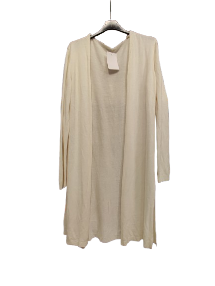 Cardigan Lungo con Spacchi Laterali  (Taglia Unica XS-4XL)